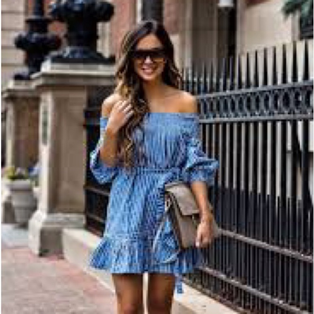 Tularosa Maida Ruffle Dress- size small